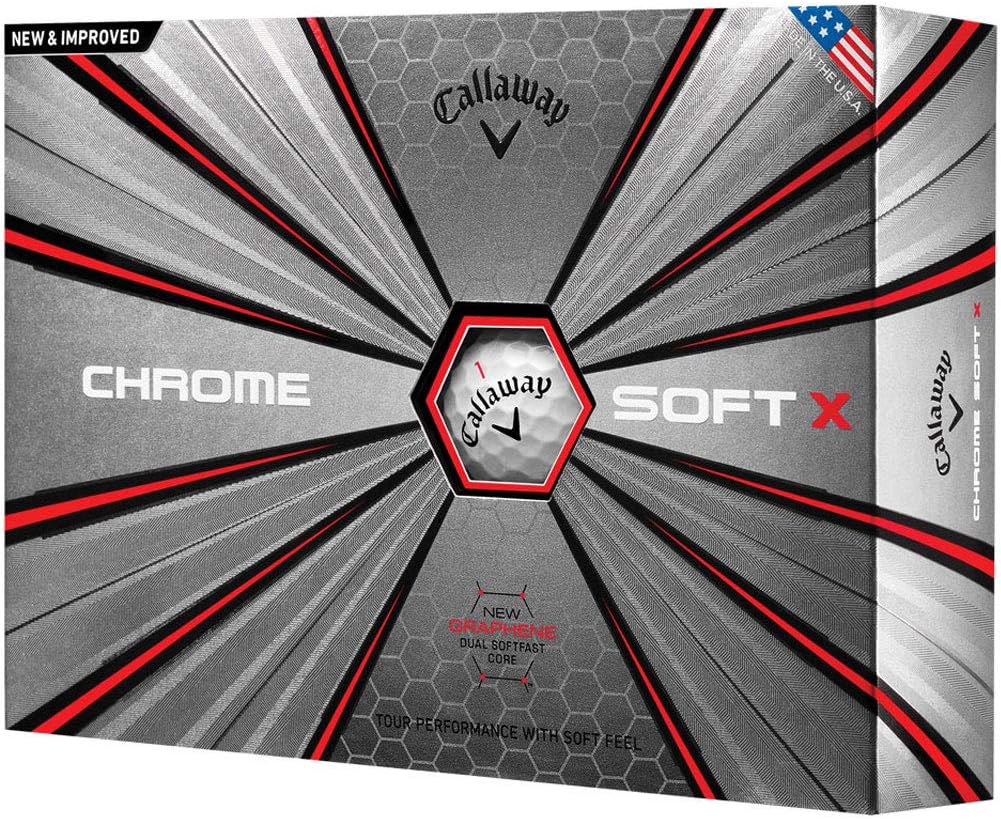 Callaway 2018 Chrome Soft X Dozen Golf Balls