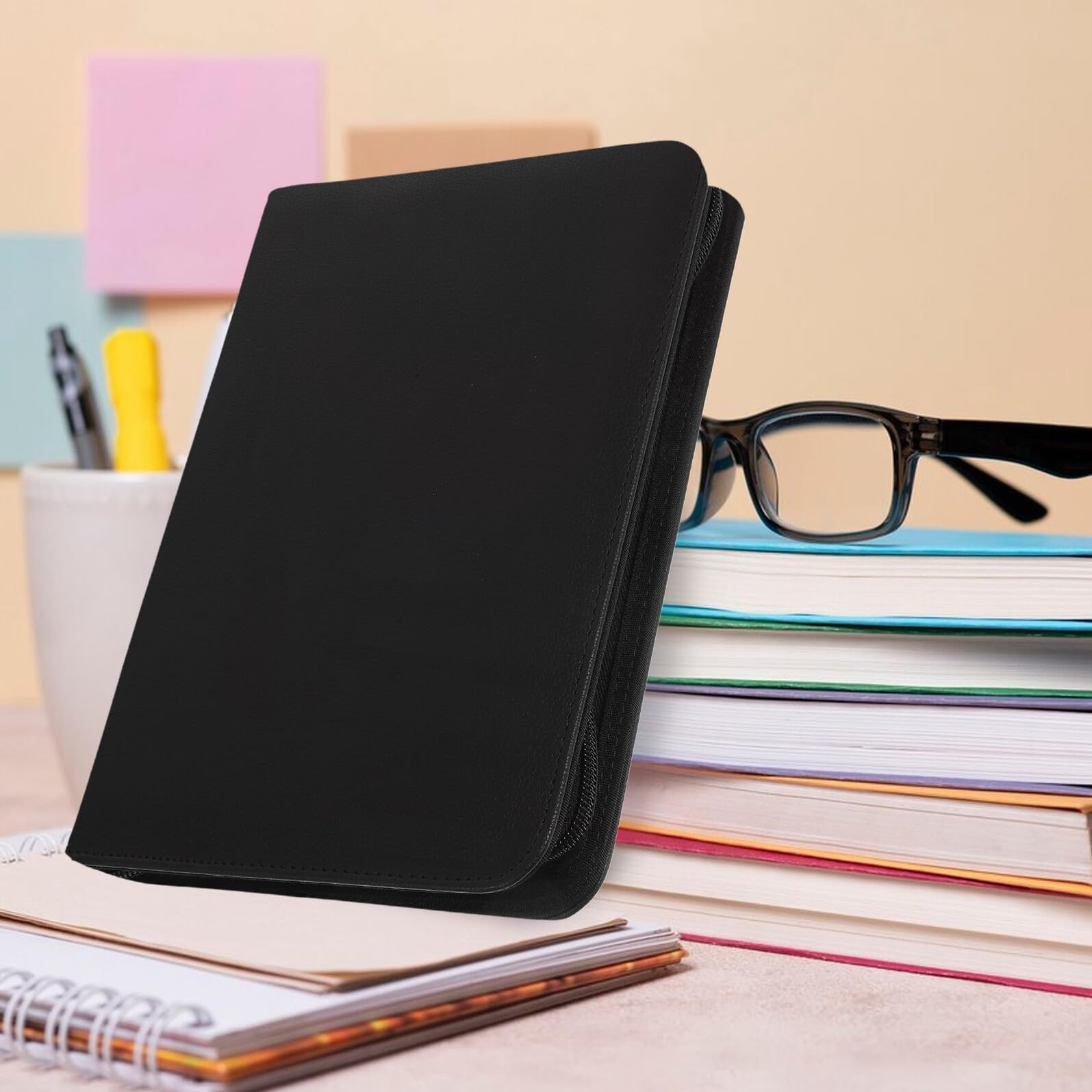 NOLITOY Carpeta Cremallera Organizador de Documentos y Papelería para Oficina Gran Capacidad de Pu Diseño Elegante y Funcional para Uso Profesional