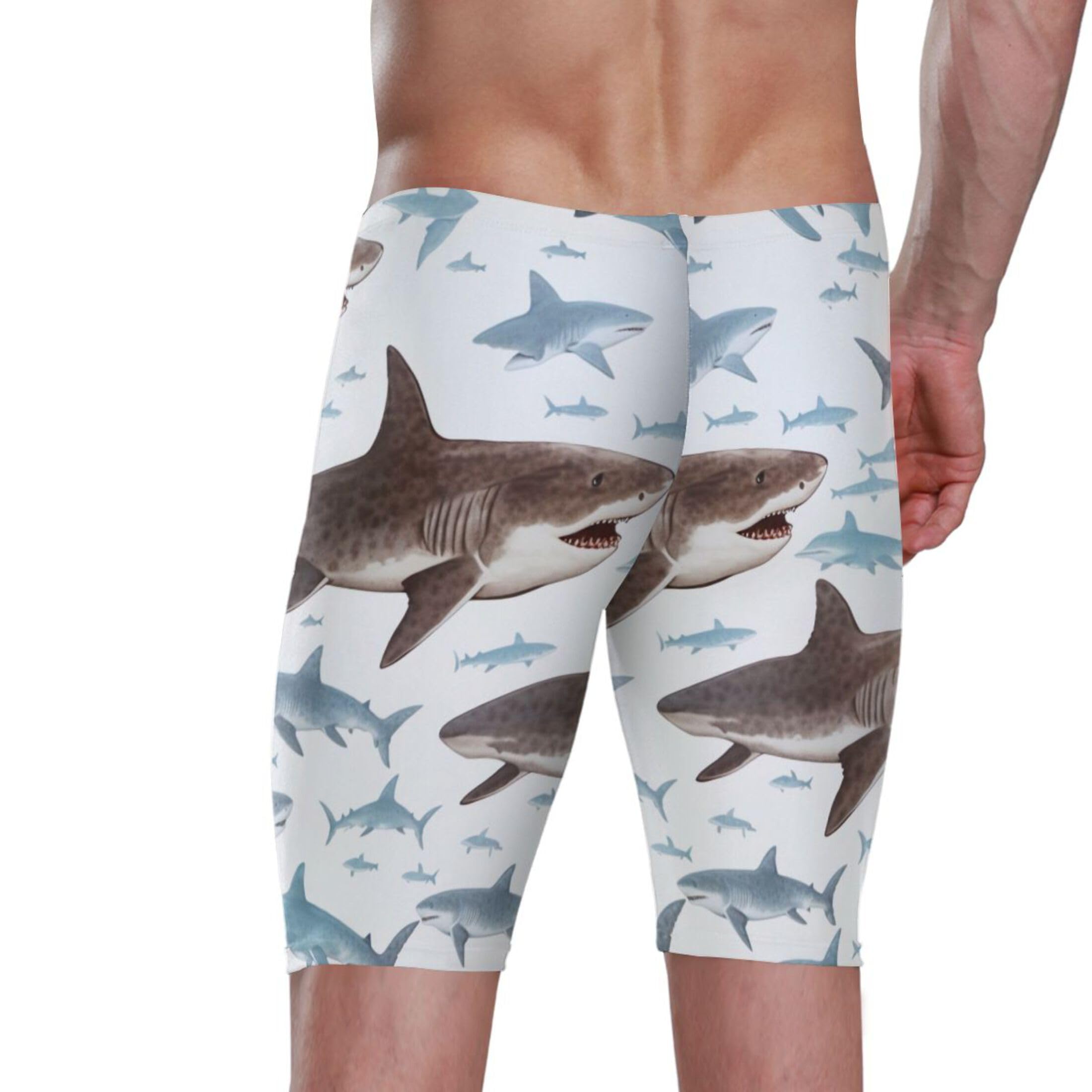 Whale Shark Mens Swim Jammers Swimsuit XL B0400751