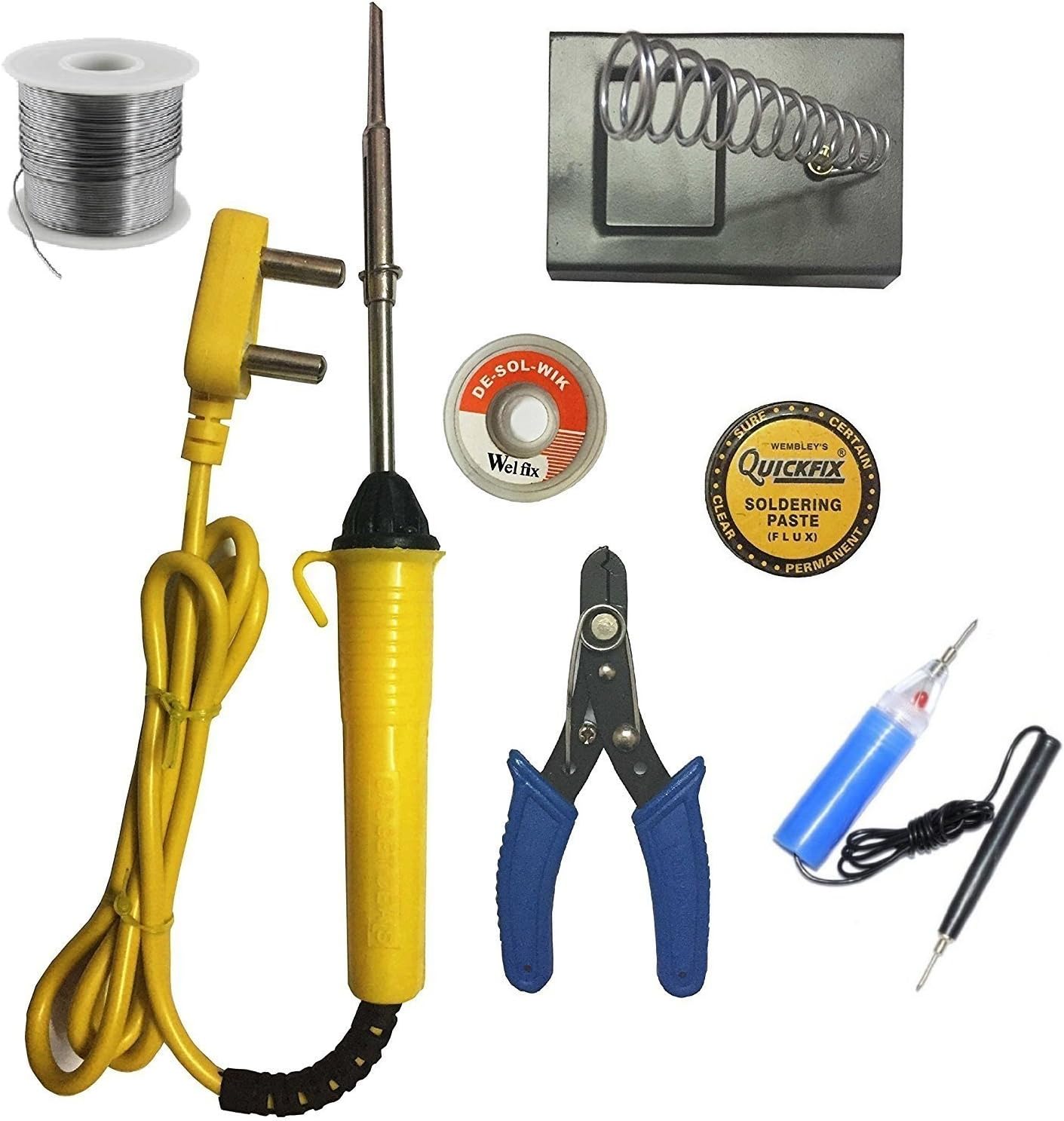 Gadget Deals 25W Soldering Iron Kit with Continuity Tester