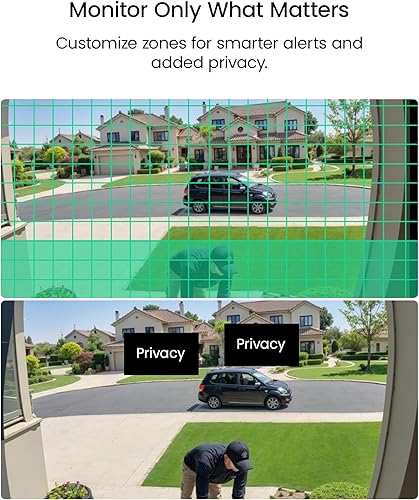 Miniatura 5 de ZOSI H.265+ 5MP 3K Lite grabadora DVR CCTV de 8 canales, detección de humanos y vehículos con IA, notificación push, capacidad híbrida 4 en 1