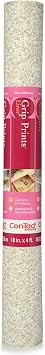 Con-Tact Brand Grip Prints Durable Non-Adhesive Non-Slip Shelf and Drawer Liner, 18" x 4, Beige Granite