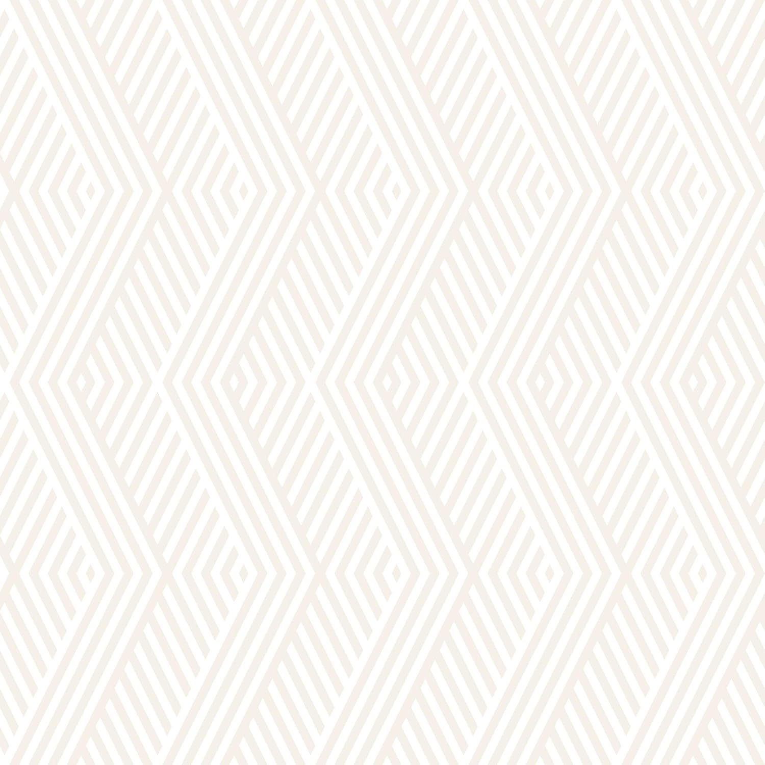 Walls By Me Peel and Stick White and Pink Striped Removable Wallpaper 8807-2ft x 10.5ft (61x320cm)