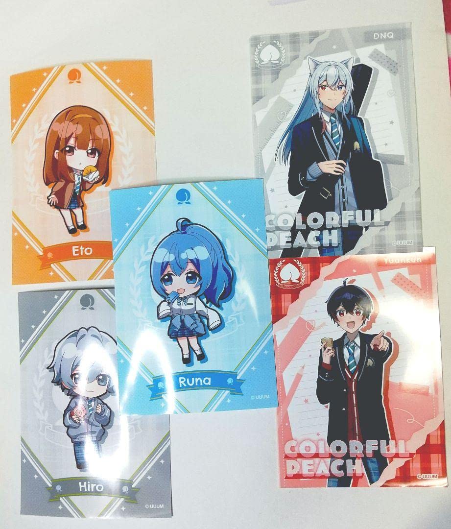 カラフルピーチ えと ファミマブロマイド Amazon.co.jp: カラフル