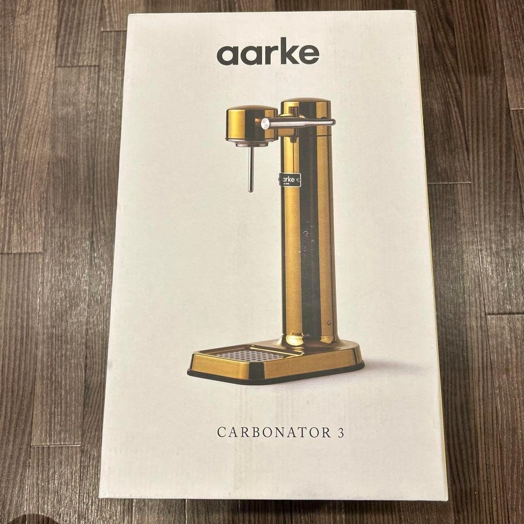 アールケ 炭酸水メーカー カーボネーター3 ブラスゴールド　AA-1204 ヨドバシ.com - アールケ aarke CarbonatorIII（カーボネーター3