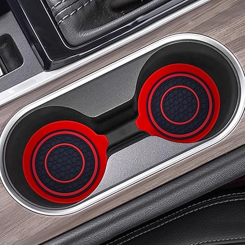 Miniatura 4 de Mandark Portavasos para automóvil, 2.75 pulgadas, antideslizantes, para colocar vasos de vehículo, a prueba de polvo, almohadillas aisladas,