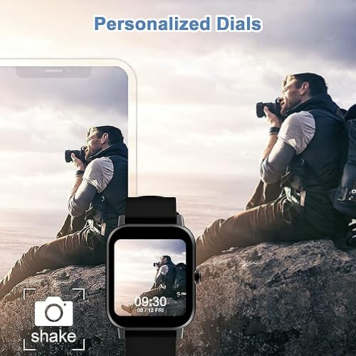 Miniatura 2 de Blackview Reloj inteligente, reloj de fitness con oxígeno en sangre, monitor de frecuencia cardíaca, sueño, rastreador de fitness con podómetro
