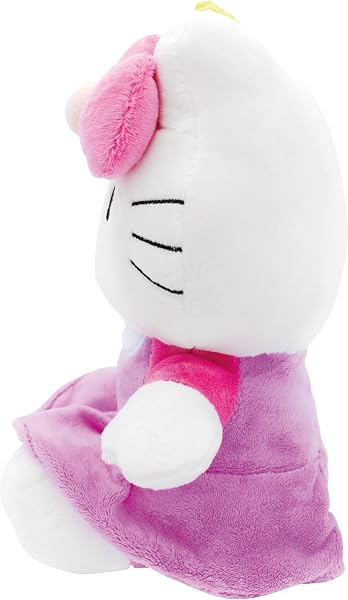 Joy Toy Hello Kitty principessa in peluche ecologico 25 cm in mini shopper di carta, Multicolore - 3