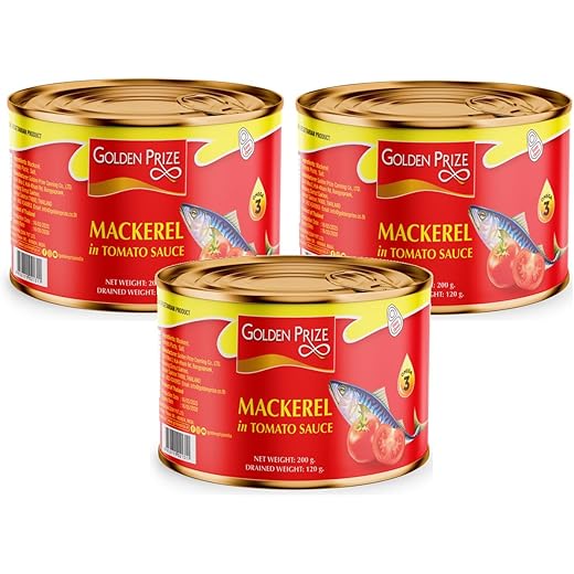 Golden Prize Mackerel in Tomato Sauce 200g