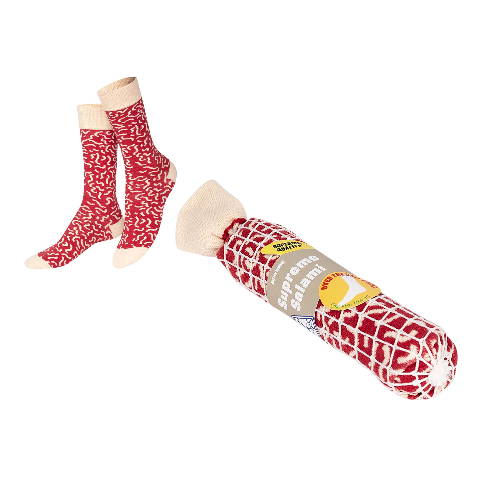 The Sent-Off Savage Calzini Da Calcio Divertenti Per Uomo, 1 Paio, Taglia Unica UK 7-12, In Cotone Melange, Regalo Originale Per Appassionati Di Calcio