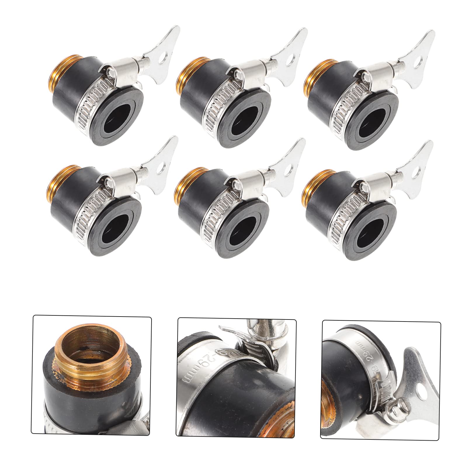 10piezas Conectores Rápidos De Agua para Grifo Unidades Adaptador De Manguera para Jardin Conector De Manguera De Conexión Rápida