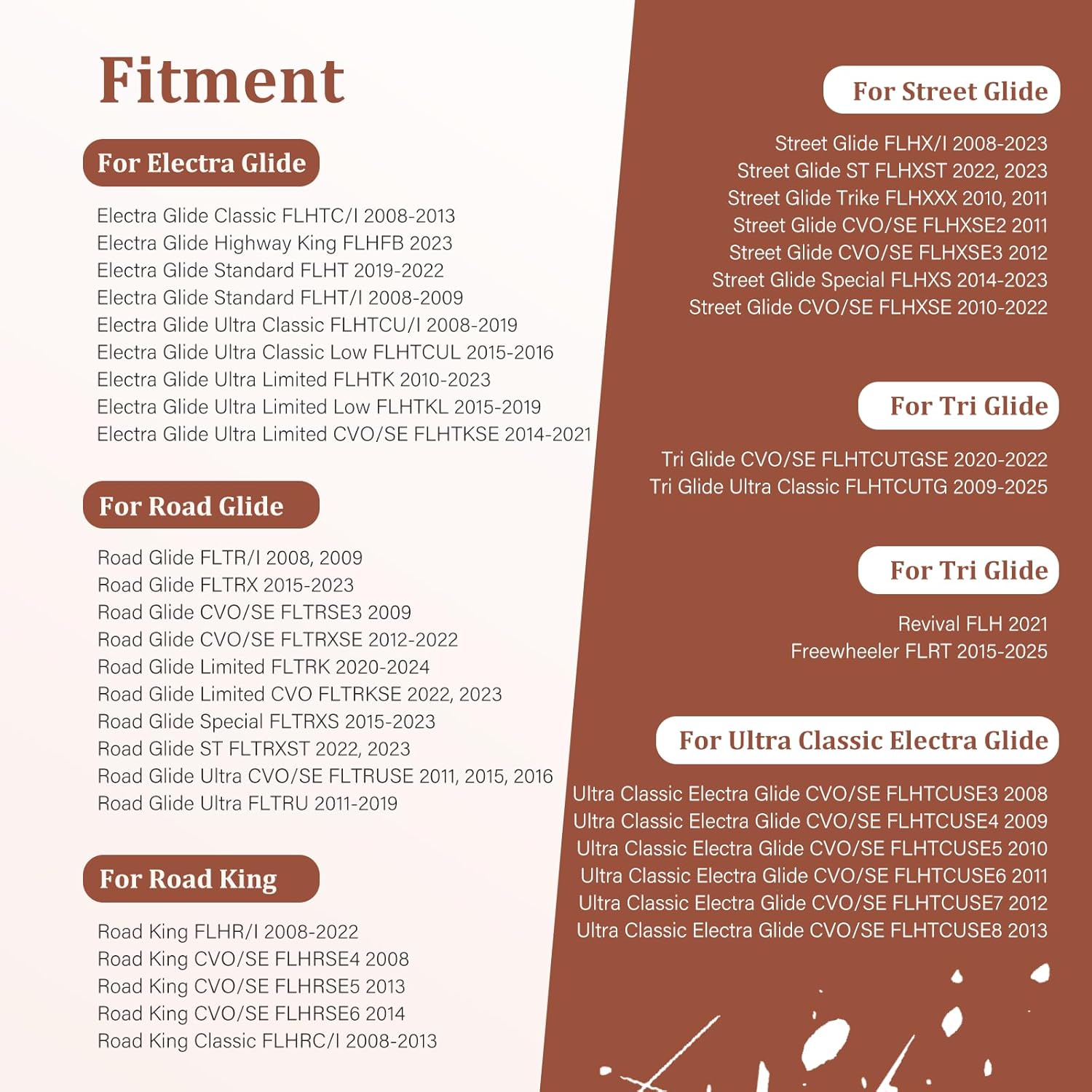 492 Fuel Tank Lock Ring Tool & 61402-08 Fuel Pump Door Gasket for Harley-Davidson Touring Electra Glide, Street Glide, Road Glide, Ultra Classic Electra Glide from 2008 to 2025