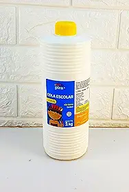 COLA BRANCA 1KG PIRATININGA/UN/PIRATININGA