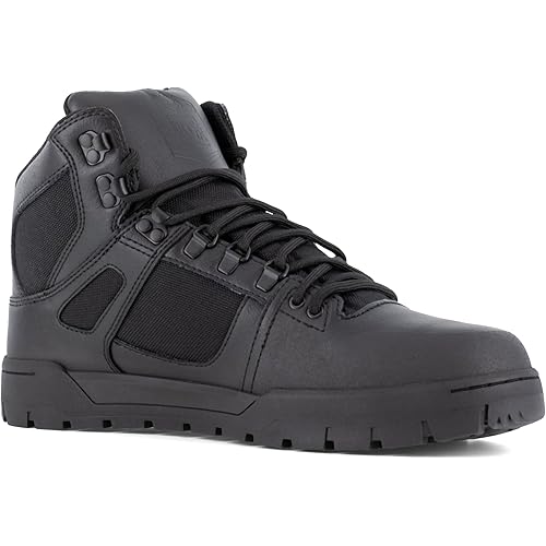 DC Mens Pure Work Black Composite Toe Boots
