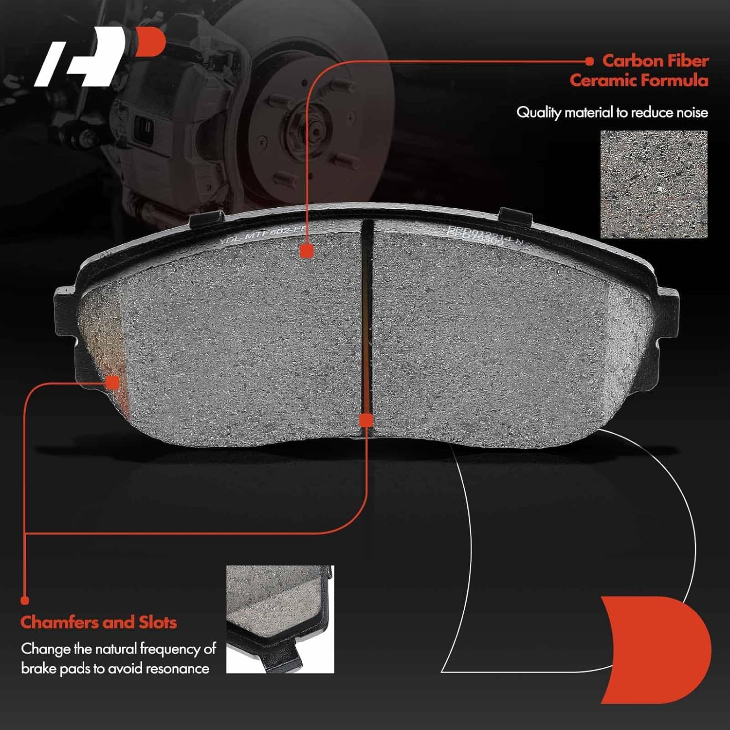 A-Premium 11.81 inch(300mm) Front Drilled and Slotted Disc Brake Rotors+Ceramic Pads Kit Compatible with Select Acura and Honda Models - MDX 2001-2002, Odyssey 1999 2000 2001 2002 2003 2004, 6-PC Set