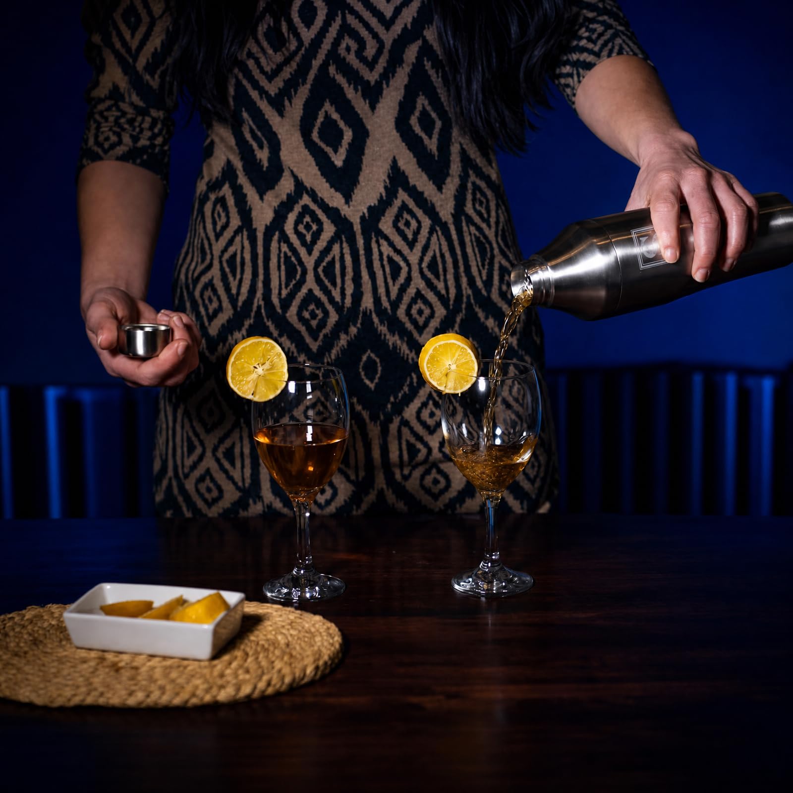 Personalized Cocktail Shaker - Engraved B -2