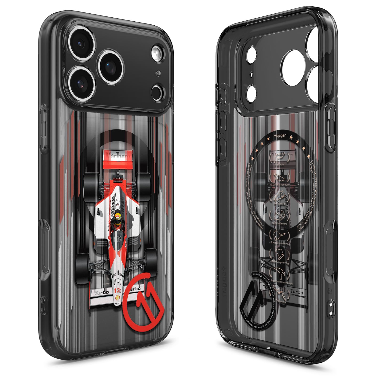 Spigen Ultra Hybrid MagFit Coque Compatible avec iPhone 17 Pro Max - Turbo