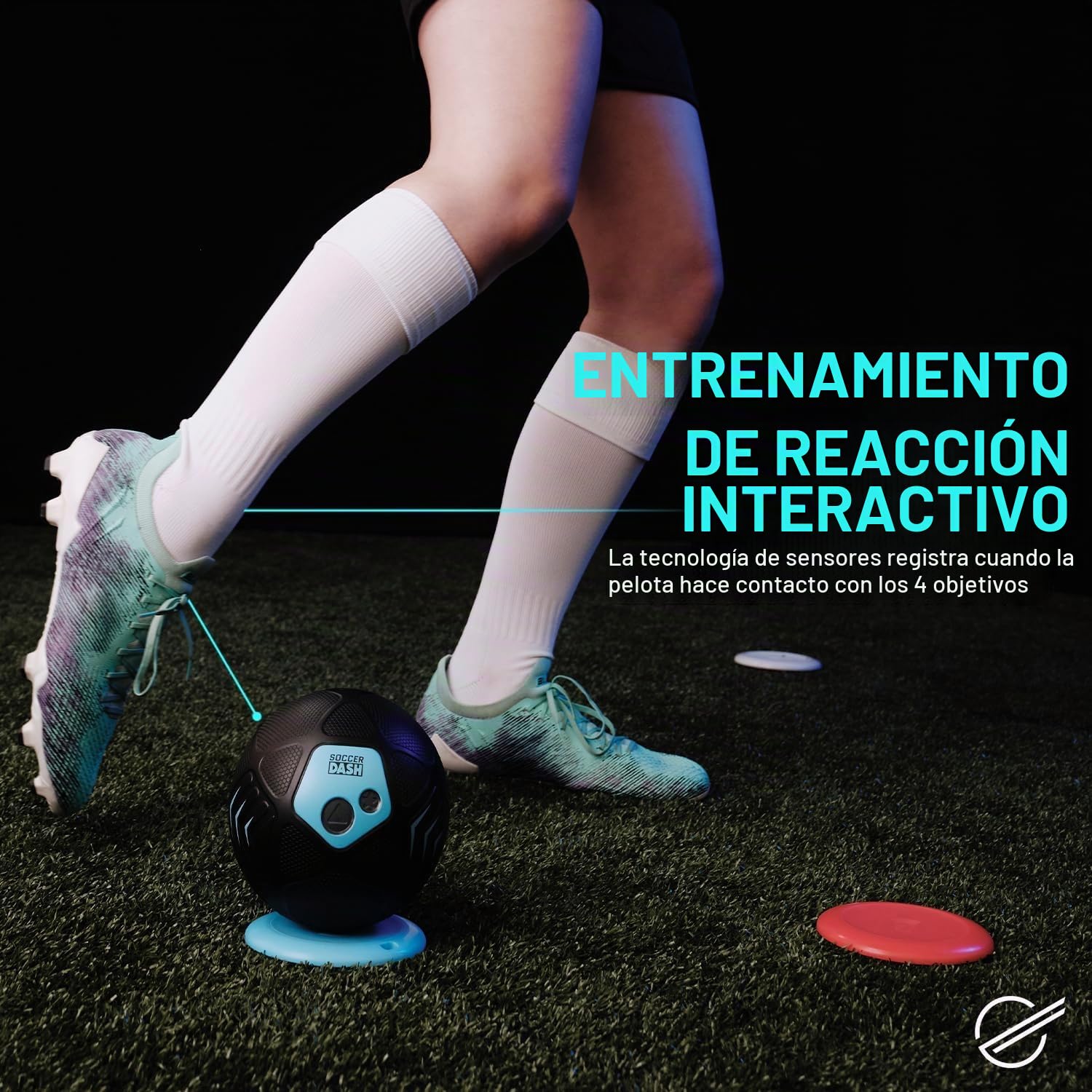 Soccer Dash – tu compañero de Entrenamiento para un Mejor regateo, reacciones más rápidas y un Control balón. con tecnología IA para un Progreso Constante, Solo o en Equipo.