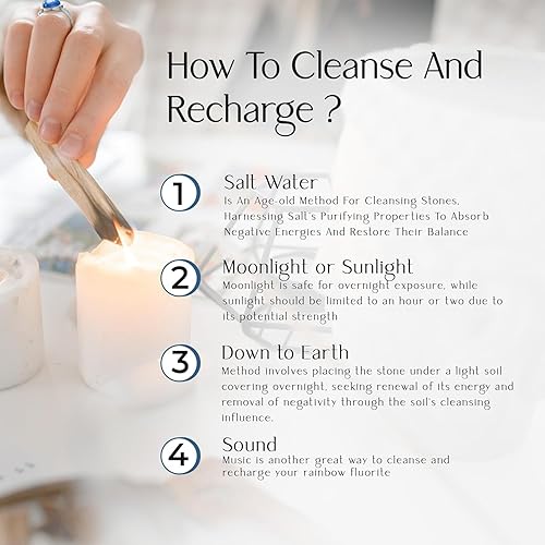 Miniatura 6 de Cristales curativos multi florita, piedras y rocas pulidas, moldavita pulida, puntos de cristal, cosas de cristal, piedras energéticas y cristales,