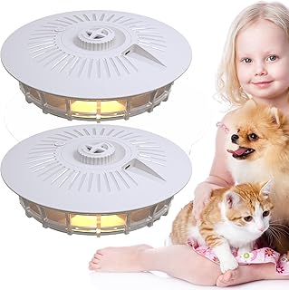 Fleas Traps For Home,Fleas Trap Lamp,LED 4 Modes Fleas Trap Odorless, Fleas Trap Lamp For Indoor Use, Ins-ects Protection Trapper For Indoor Use, Reusable Indoor Fleas Trap, Electric Indoor Fleas Trap