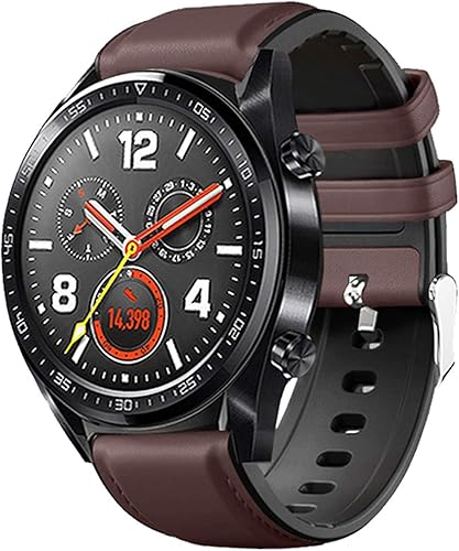 Miniatura 5 de CRFYJ Correa de silicona de 0.866 in y 0.787 in para Huawei Watch GT2e GT2 de 1.811 in Honor Magic 2, correa inteligente de acero inoxidable para GT