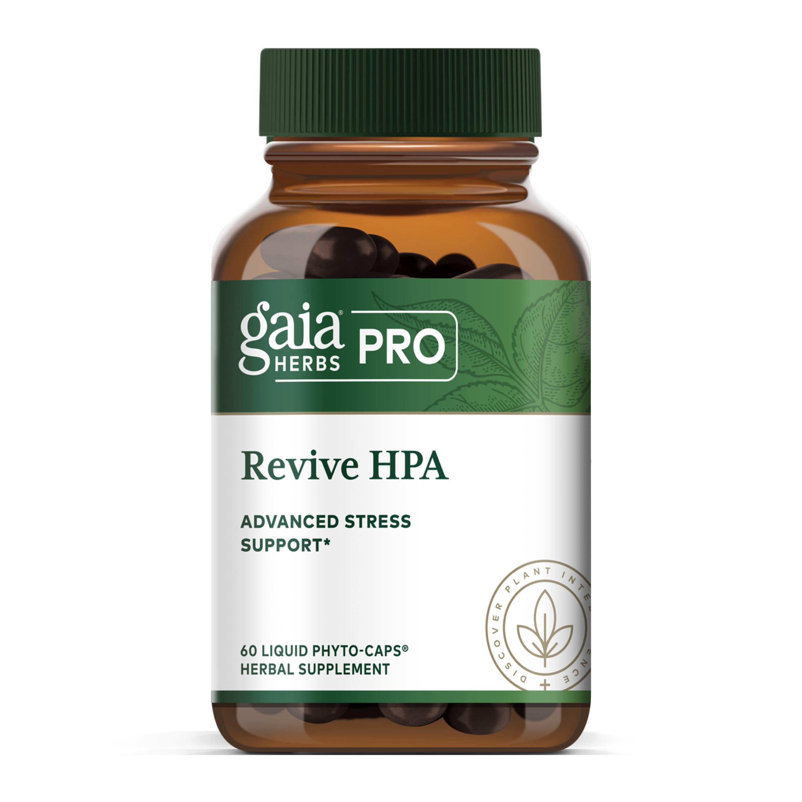 GAIA HERBS PRO Revive HPA, 60 Vegan Capsules, 30 Servings