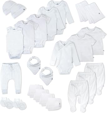 HonestBaby Baby 100% Organic Cotton Gift Sets, Multipack
