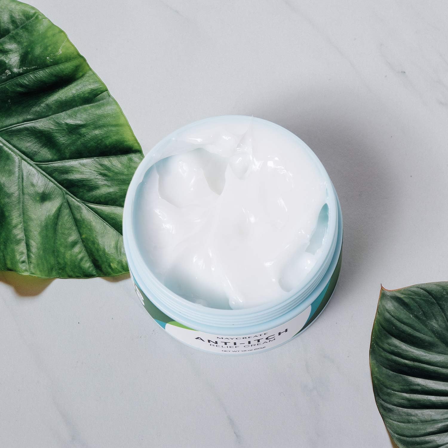 Maycreate Anti-Itch Cream Maximum Strength - Natural, Herbal Ingredients - Moisturizes & Nourishes : Health & Household