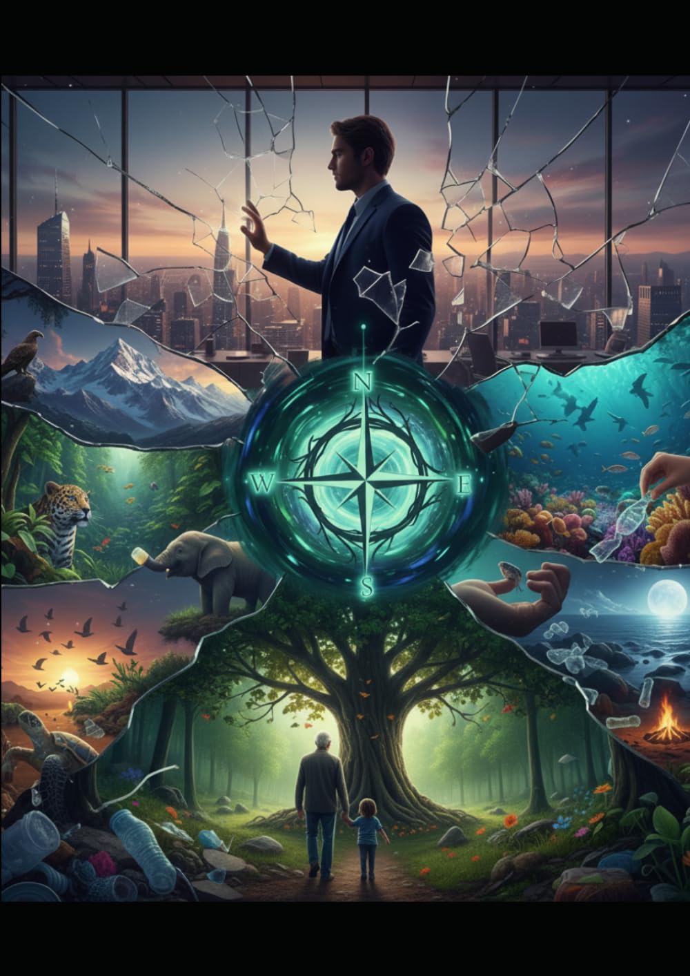 The Eternal Green Echo: A Global Quest to Reconnect with Nature and Protect Wildlife: A Practical Guide to Animal Care and Compassion in an Inspiring Tale
