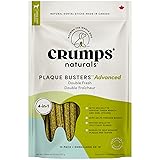 Crumps' Naturals, Plaque Busters Advanced - Double Fresh Dental Sticks, 270 g, Dog Treats Advanced