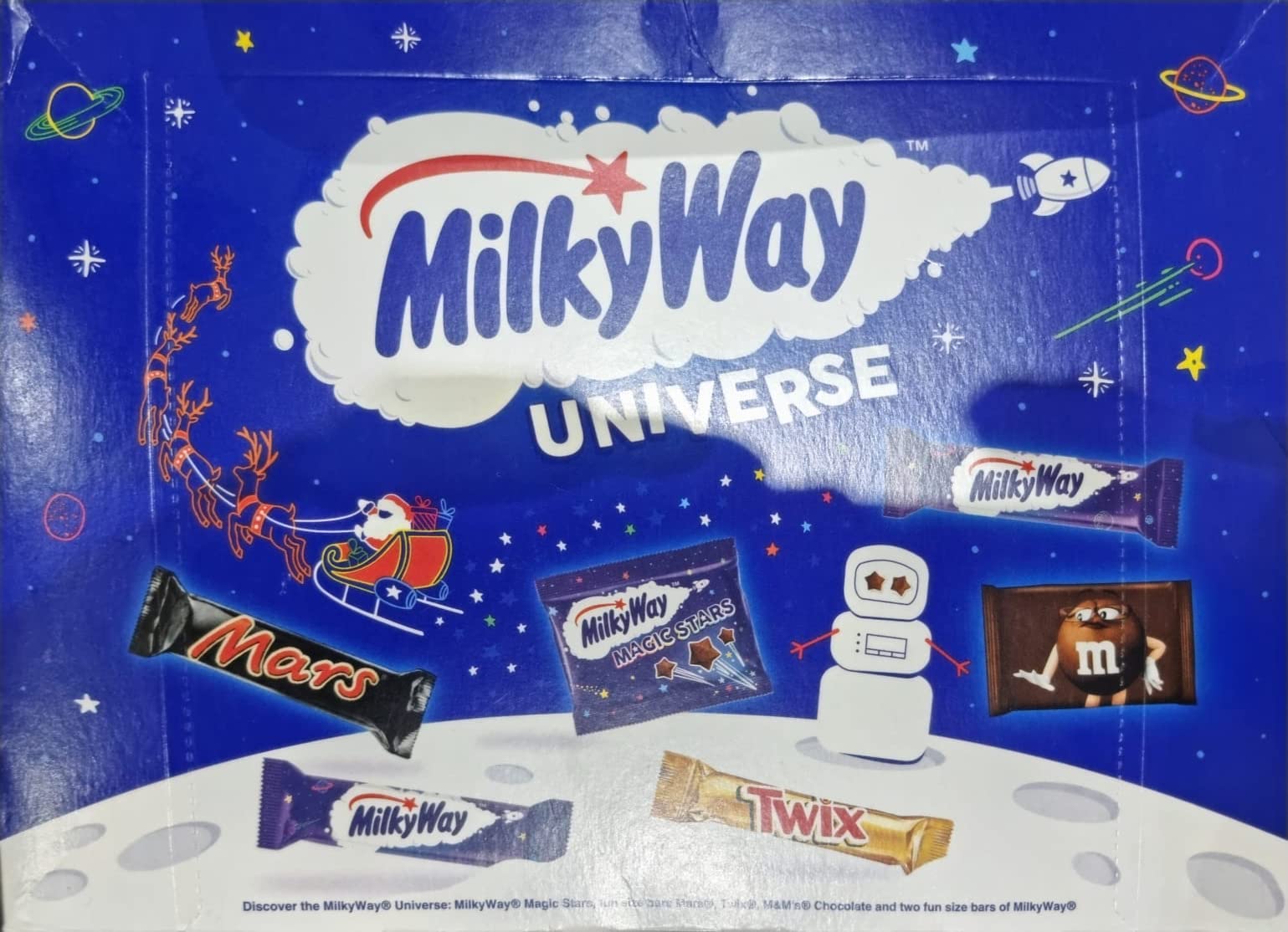 Mars Chocolates Mars Milky Way & Friends Medium Selection Box - 122g