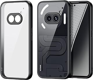 FDHYFGDY Protective Case for Nothing Phone 2a/2a Plus, High-Quality Camera Protection, Shockproof, Scratch-Resistant Mobile Phone Case, Soft TPU Edge + Transparent PC Back Case