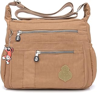 Borse a Spalla Donna Sacchetto Scuola Leggero Borsa Tracolla Impermeabile Borsello Moda Borse da Viaggio per Sport Bag