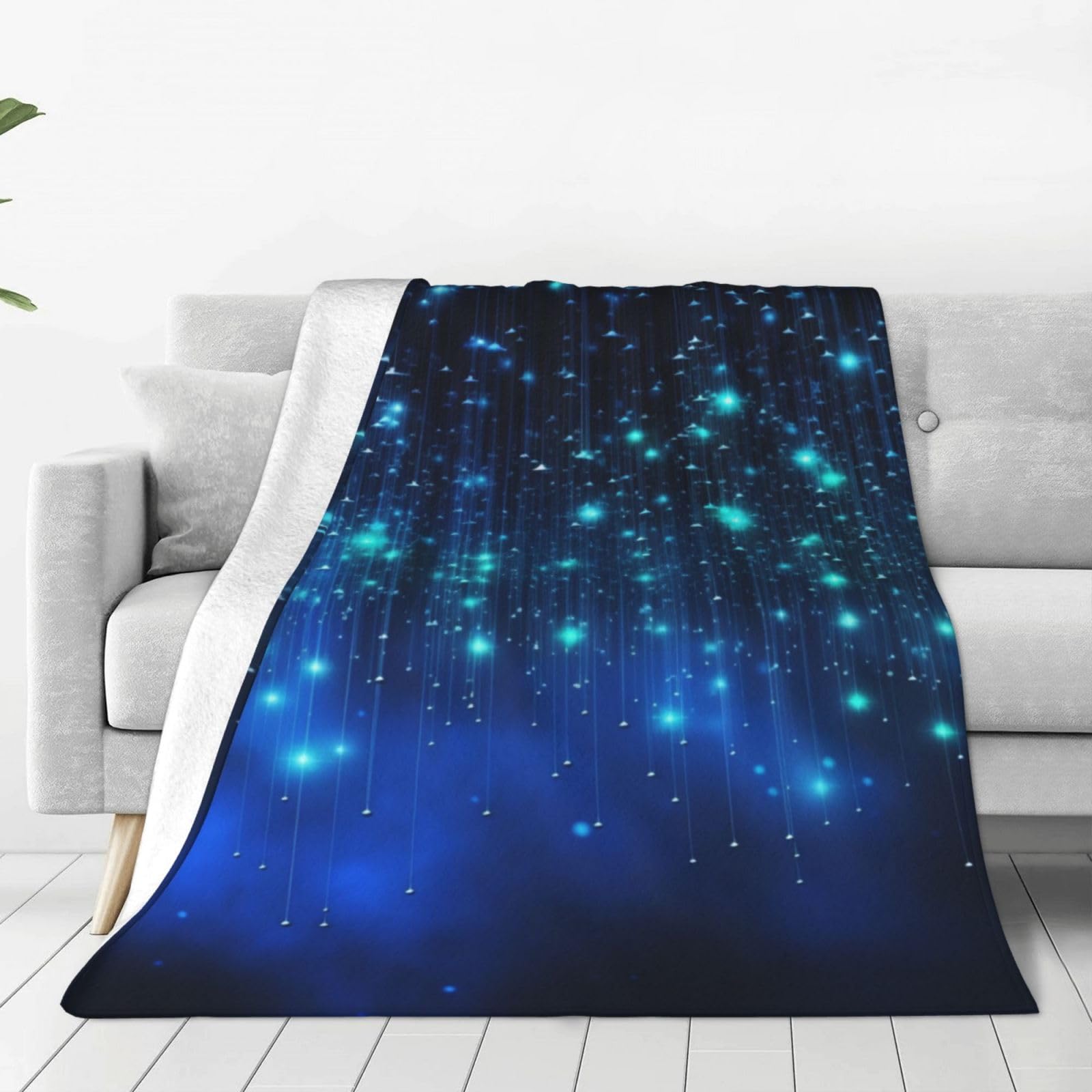 Couverture toutes saisons en micro polaire légère super douce pour lit et salon