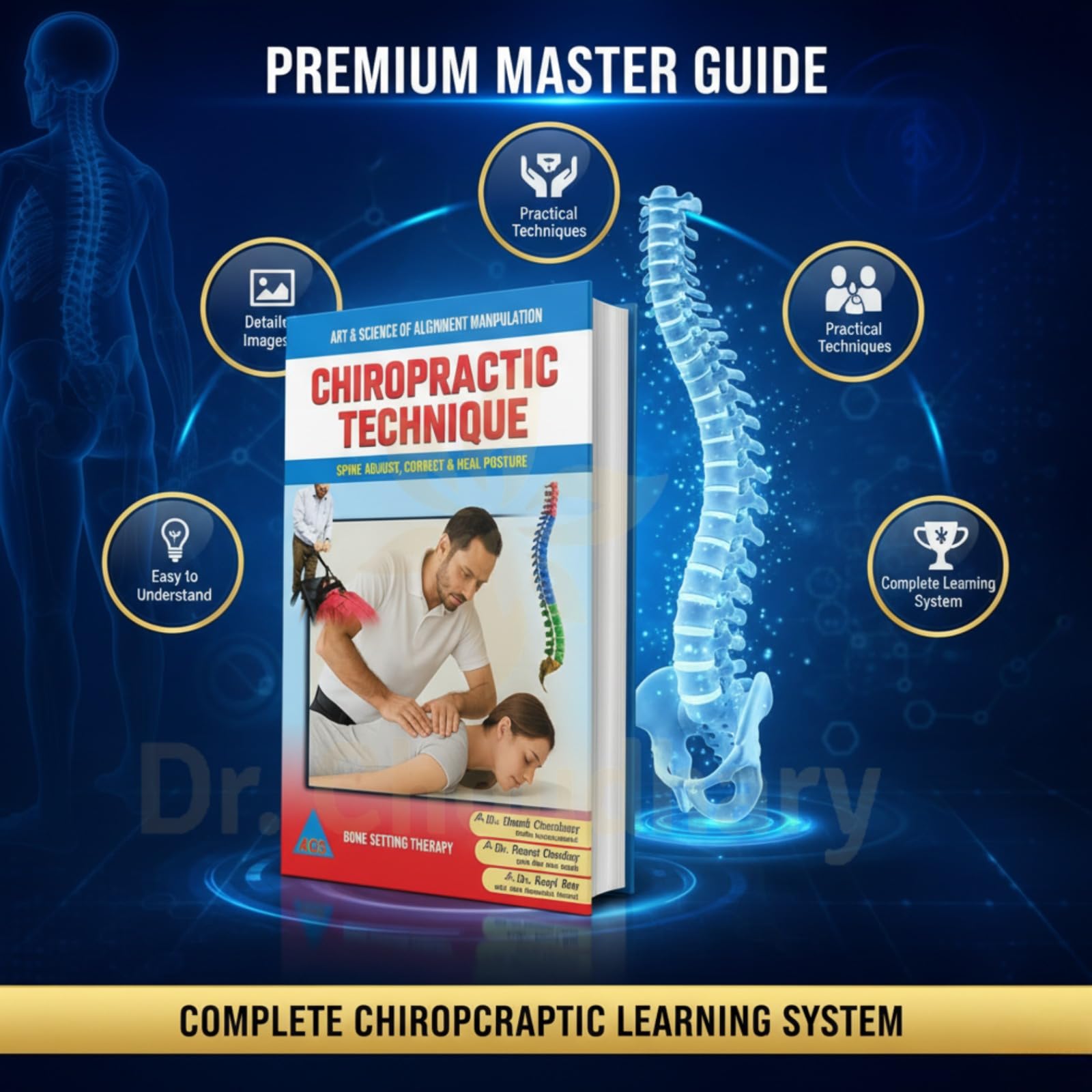 Dr. Choudhary ACS Complete Chiropractic Technique Therapy Manual