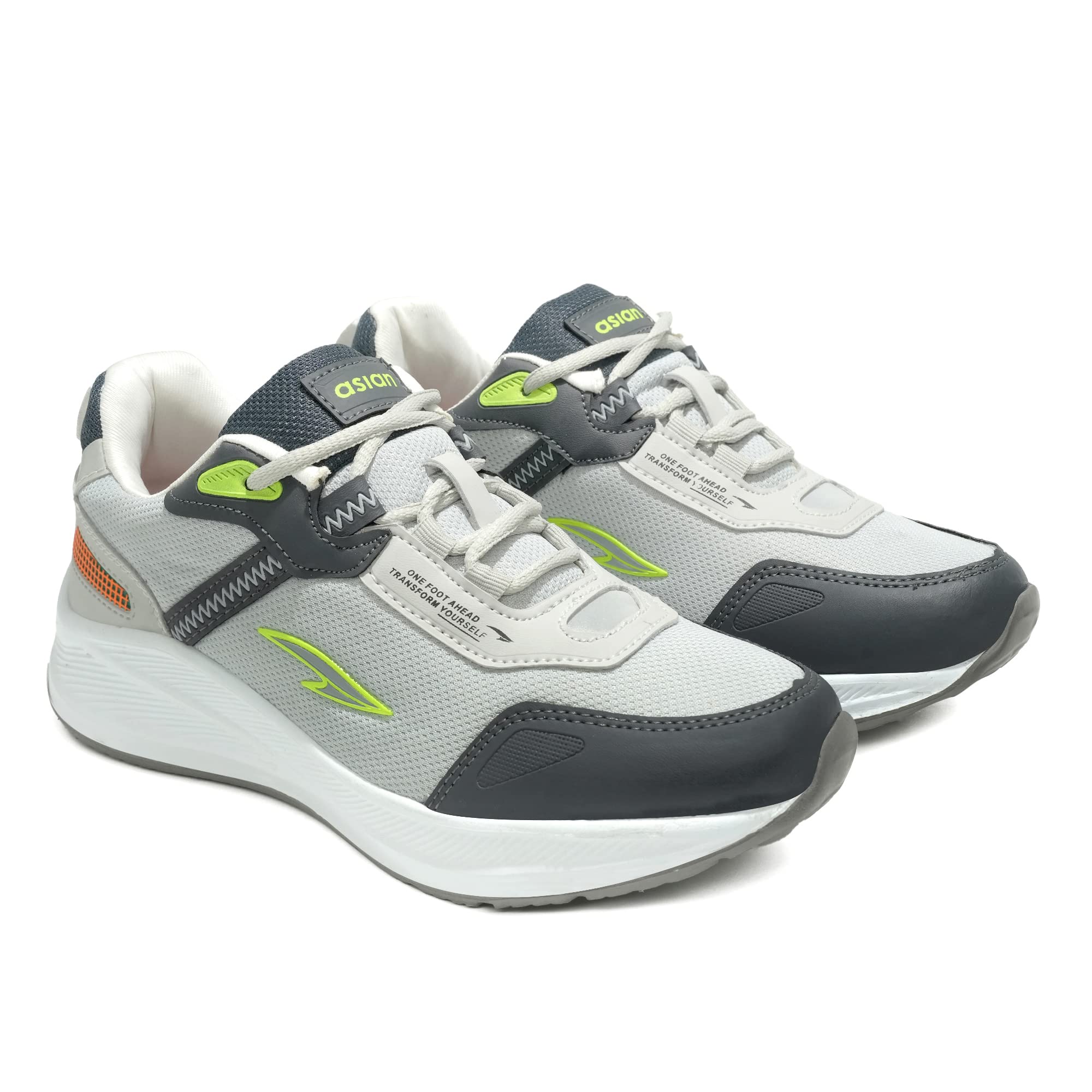 ASIAN Mens NEXON-13 Sports Running,Walking,Gym Shoes with Lightweight Eva Sole with Casual Sneaker Shoes for Mens & Boys (Light Grey,Green, 12) (B0CJC2TD38) Amazon Price History, Amazon Price Tracker