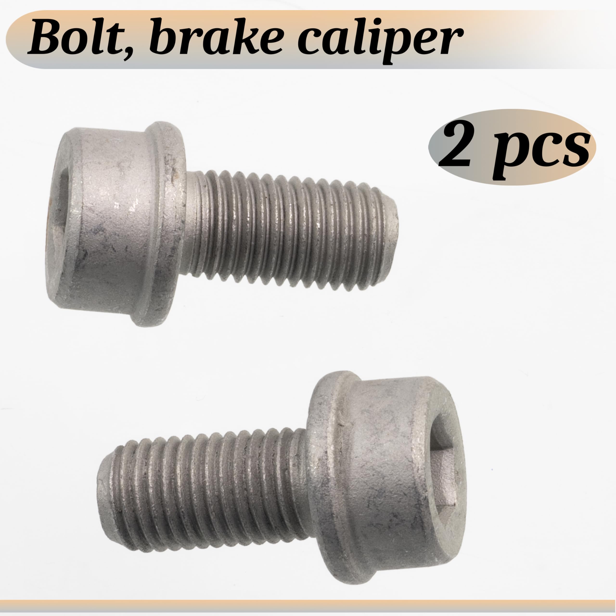AERZETIX - C72981 - Set of 2 Bolts, Brake Caliper M10 x 1.25  