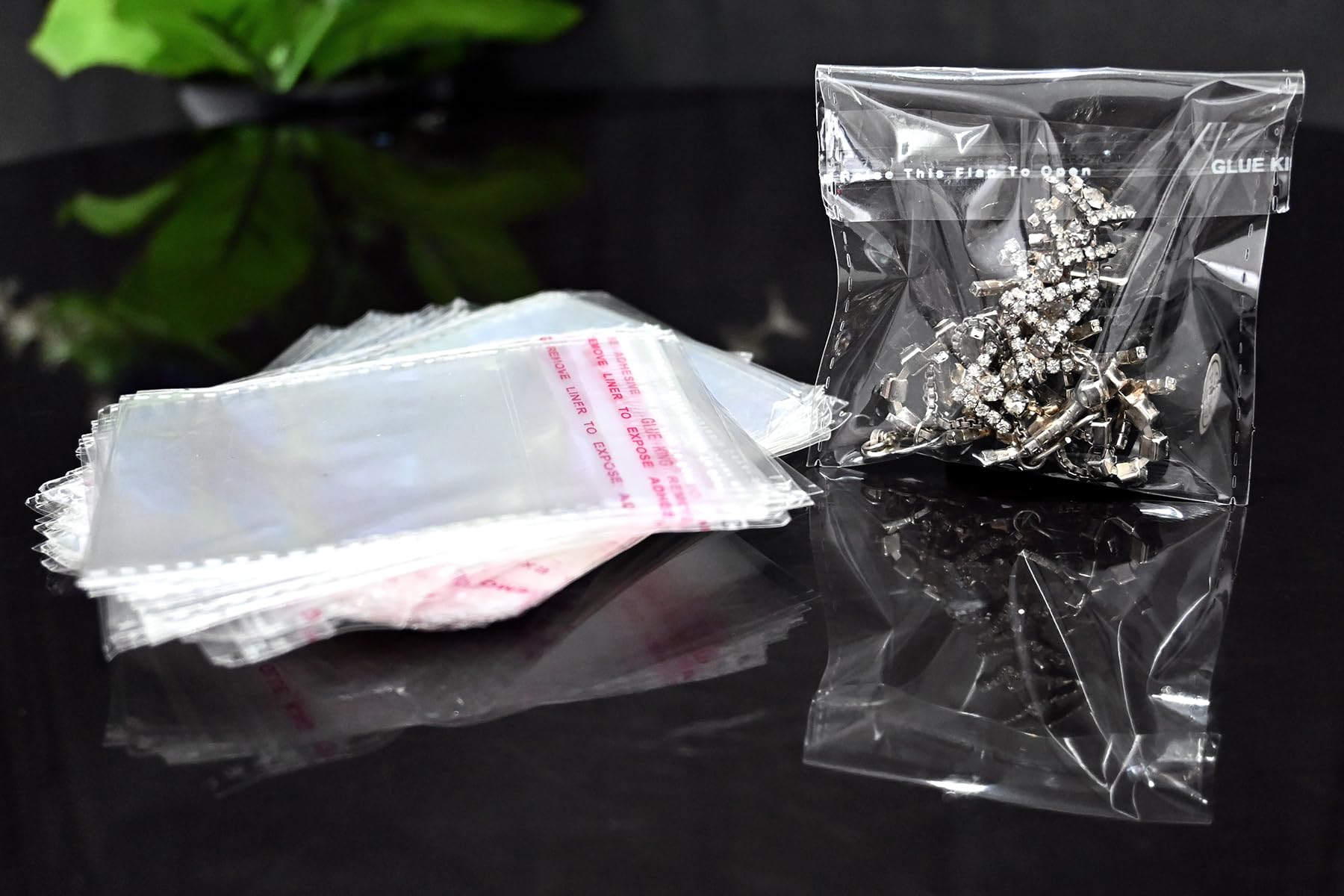 2.5 x 3 inch Packing Plastic polythene Clear Bags Small Size Pouches Transparent Self Adhesive BOPP Bags for Jewellery and Nuts Packaging Pack of 100 Pieces (2.5"×3"Inch) (B0BXL4H144) Amazon Price History, Amazon Price Tracker