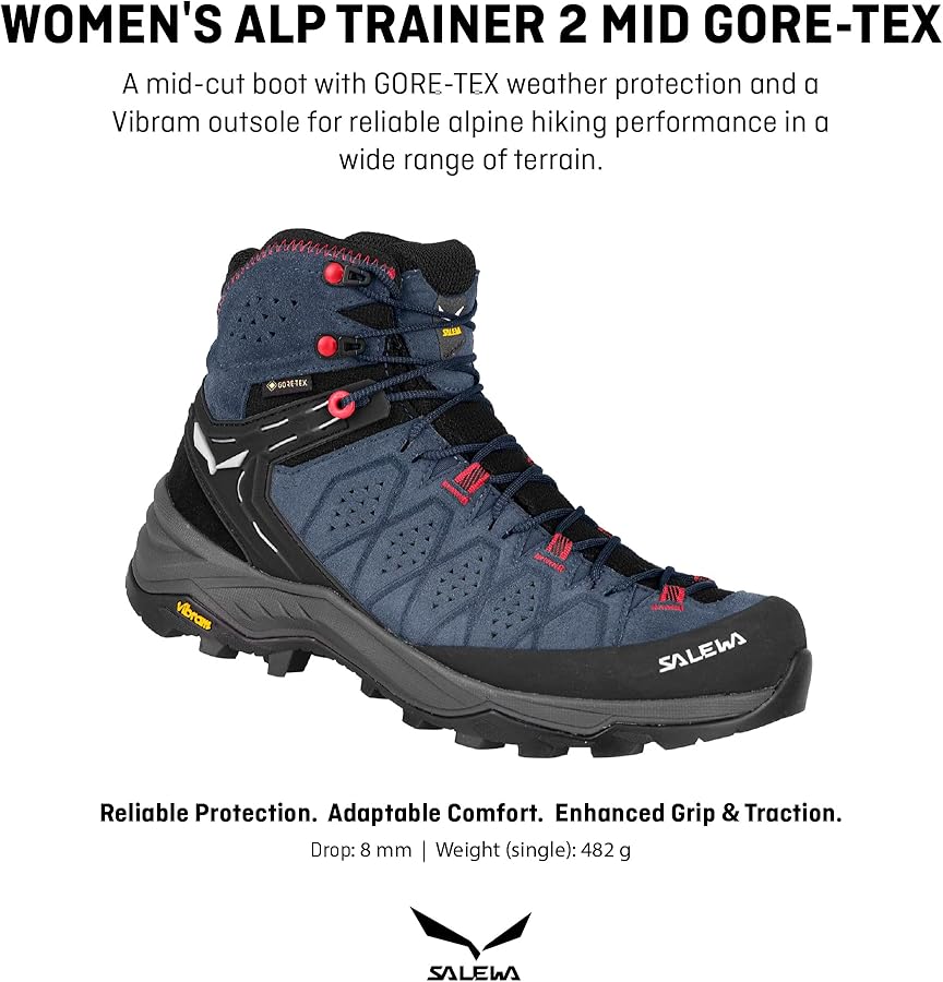 Amazon.com | Salewa Women's Alp Trainer 2 Mid Gore-Tex Waterproof