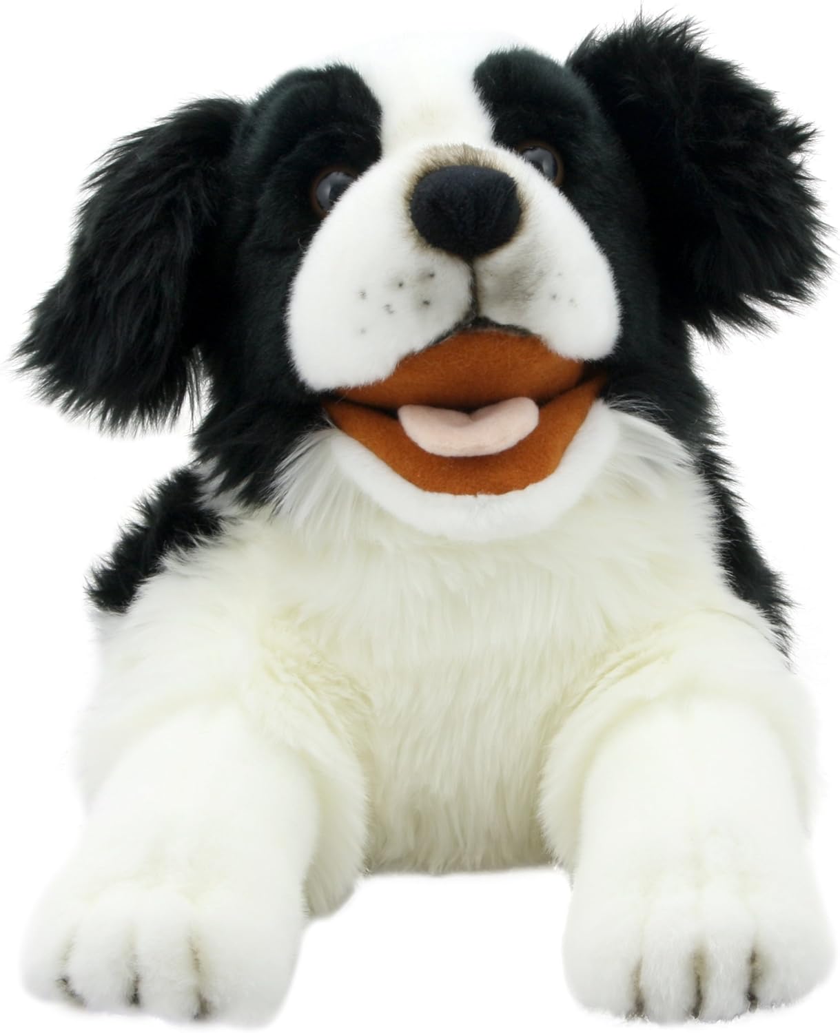 The Puppet Company Playful Puppies Border Collie Hand Puppet, 20 inches