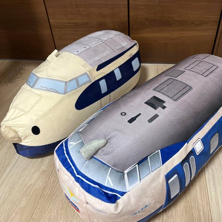 トワイライトエクスプレス　　　 【未使用】電車型 丸型 変身 ビーズ クッション トワイライトエクスプレス 【未使用】電車型 丸型 変身 ビーズ