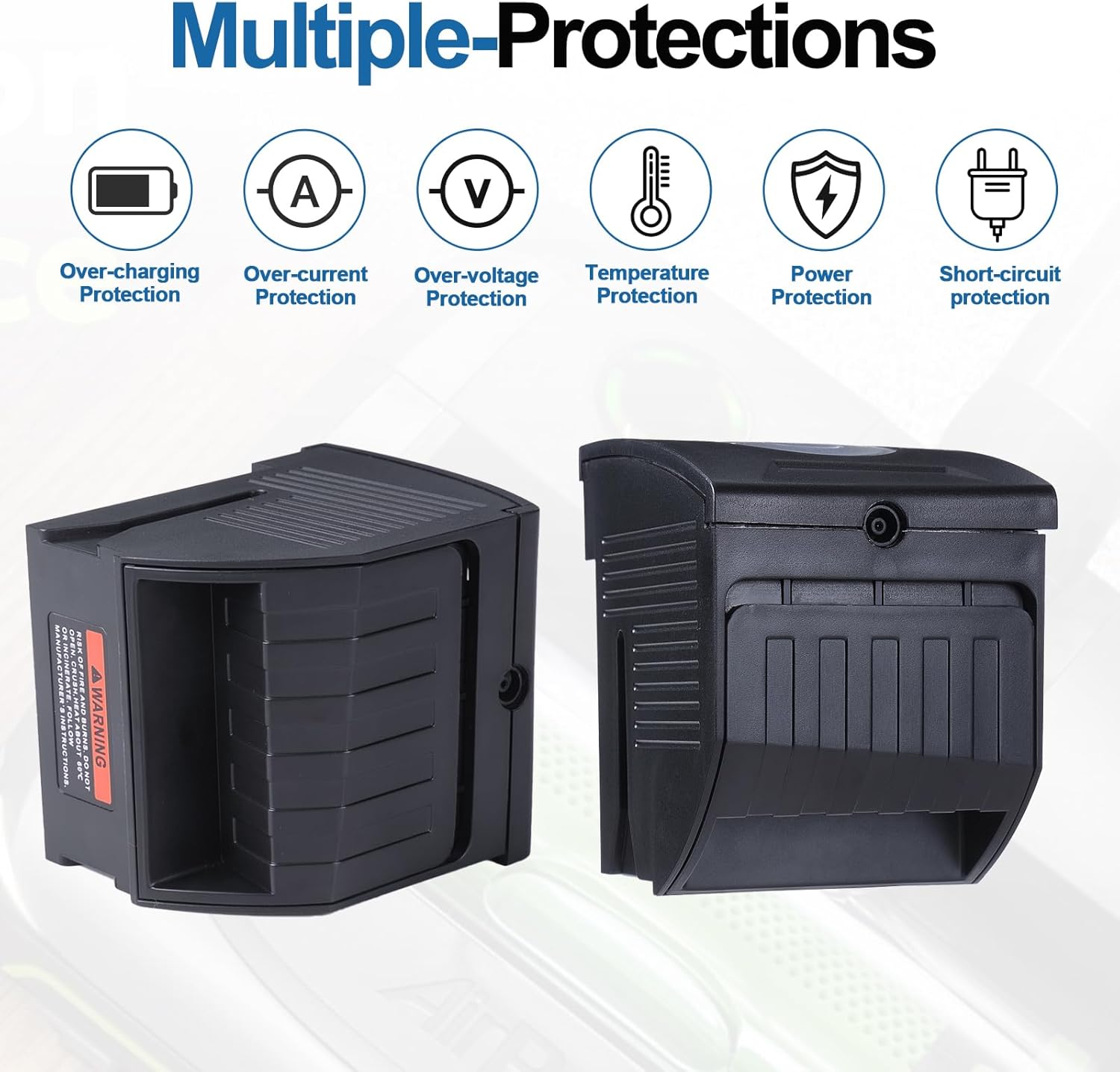 3000mAh103A022 Battery Replacement Compatible with Bissell 132A0002, 103A105, AR27, AR29, AR30, AR31 Battery Also Compatible with Gtech AirRam MK2 AR2 Vacuum Cleaner