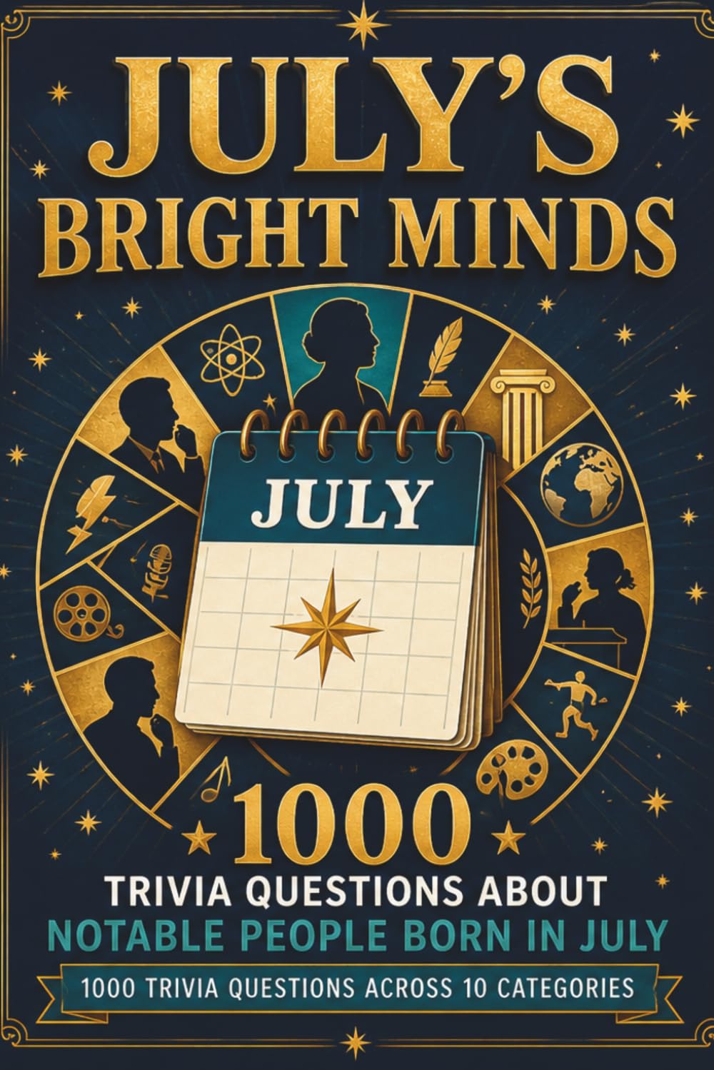 July’s Bright Minds: 1000 Trivia Questions About Notable People Born in July (Monthly notable births)