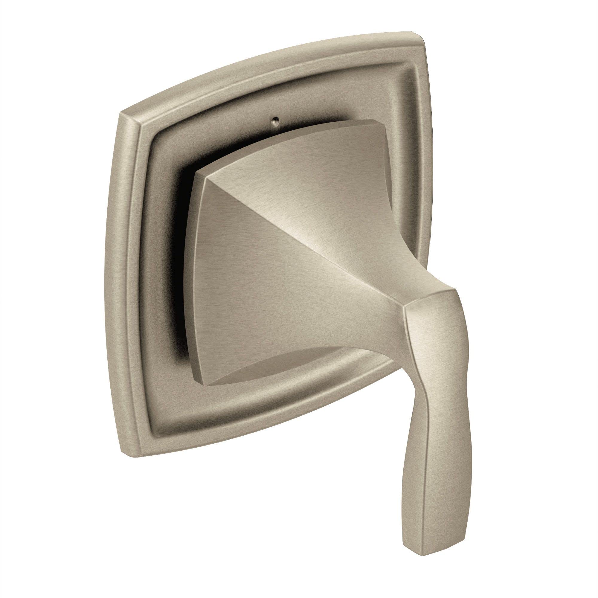 Moen UT4611BN Voss Collection 1-Griff Transfer Garnitur In Gebürstetem Nickel – Für M-CORE Ventil (U231/U361), Passend Für 2 Oder 3 Dusch-Auslässe