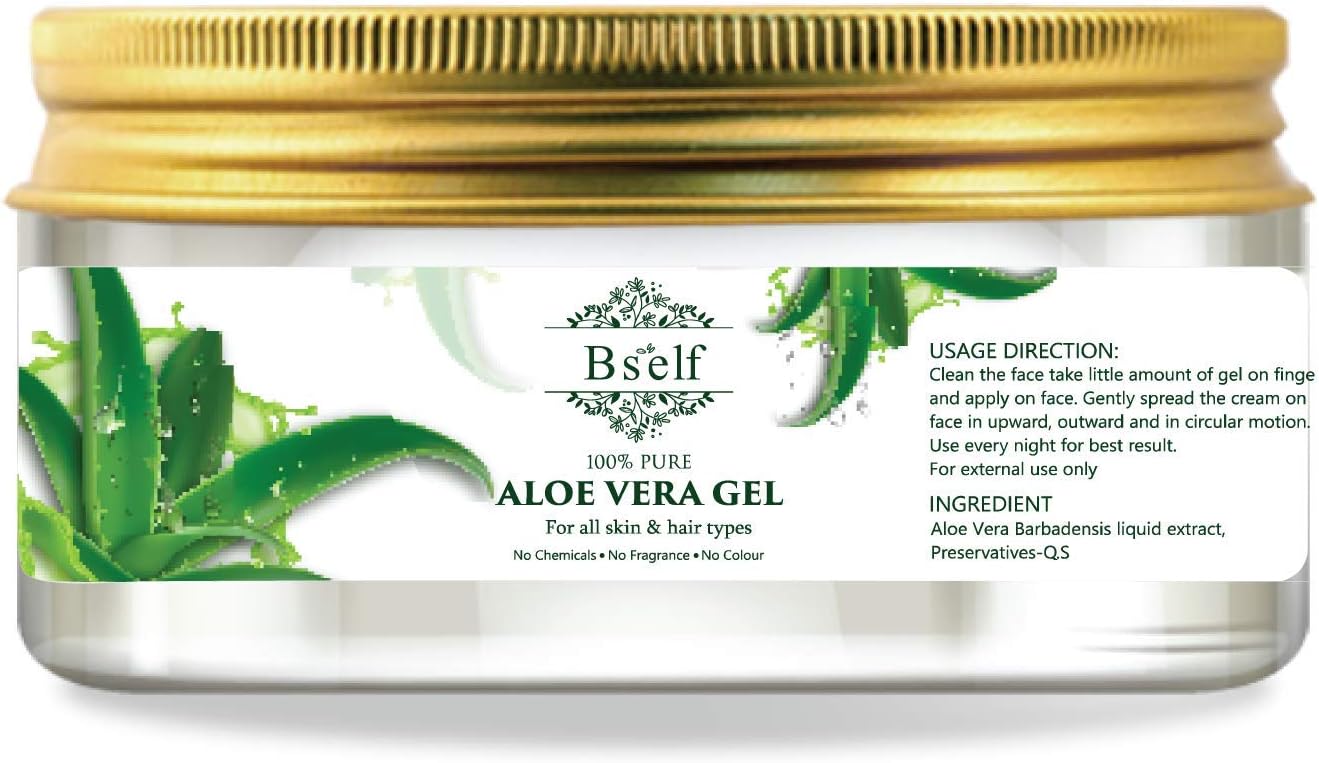 Bself Pure AloeVera Gel for Skin and Hair Care (200 g)