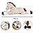 Tezituor Big Stuffed Horse Animal Toy, 35 Inches Large Realistic Horse Plush Pillow, Soft Brown Pony Toys Gift for Kids Girlfriend