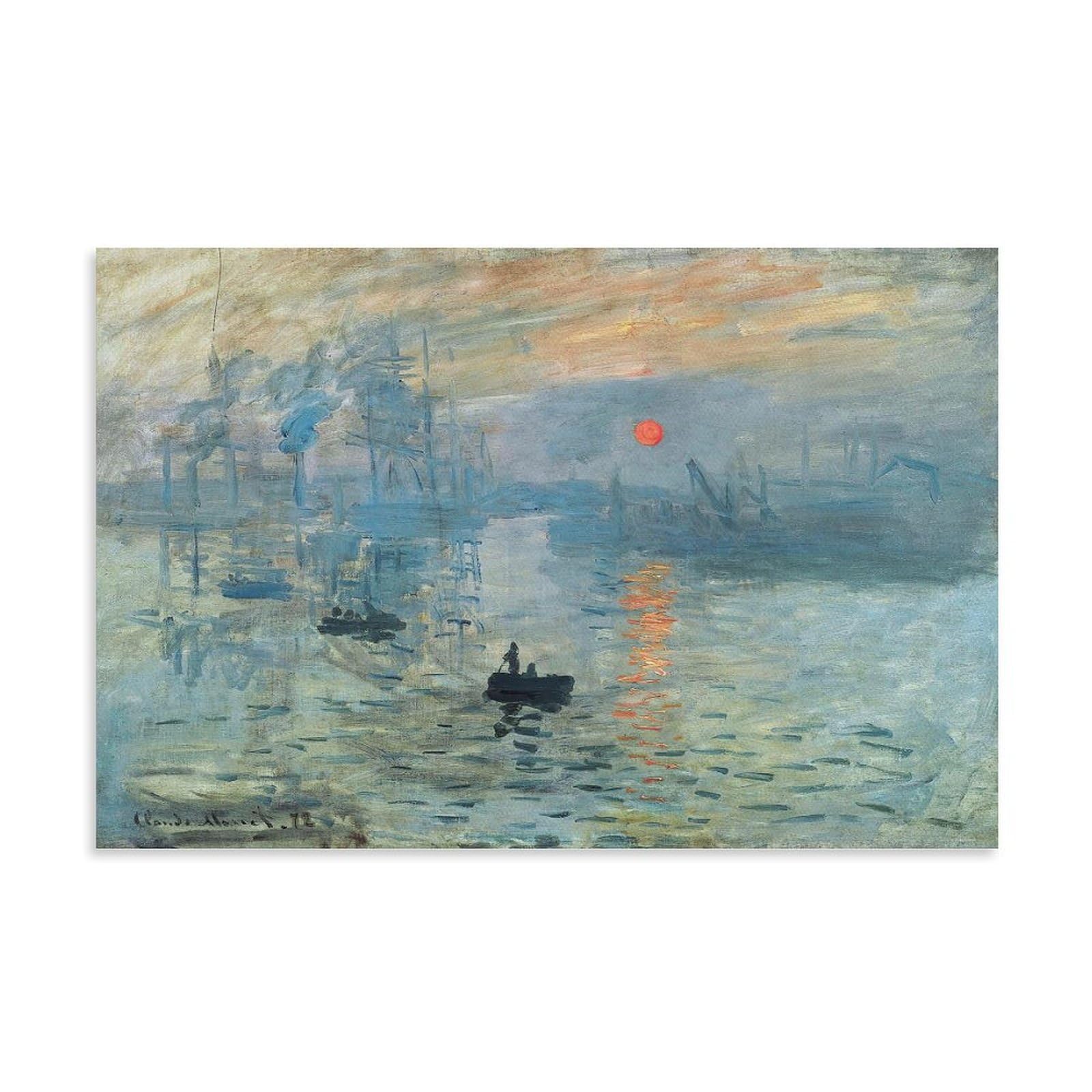 Amazon.co.jp: クロード・モネClaude Monet絵画作品（印象・日の出