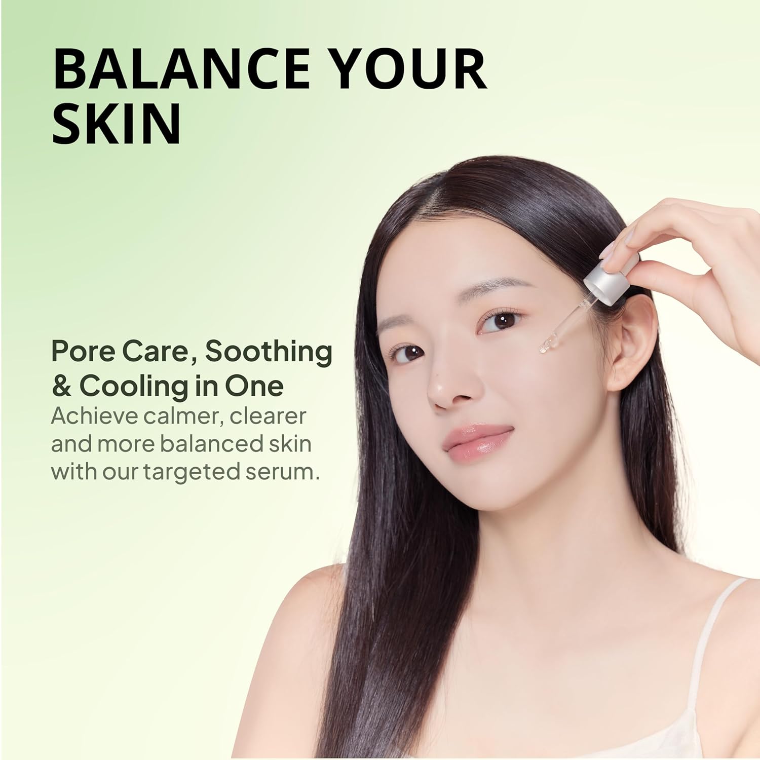 HAPA KRISTIN Pore Minimizing Serum, Korean Skincare Pore Tightening & Sebum Control for Oily and Sensitive Skin, Niacinamide + Bakuchiol, Centella Hydrating Soothing for Smoother Texture, 1.01 fl oz - Image 3