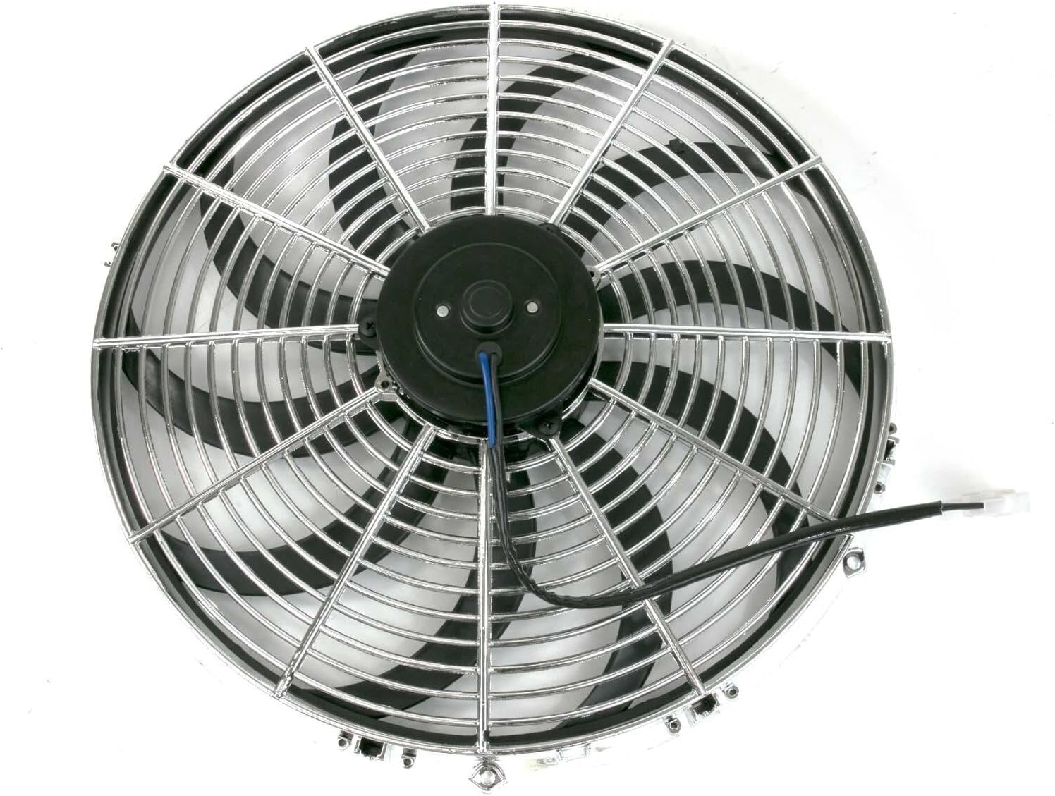 Top Street Performance 16" Universal Cooling Fan - Chrome