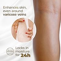 Vista 4 de Goicoechea Loción corporal calmante Touch, cuidado de la piel hidratante con árnica y manzanilla, crema de venas varicosas, mejora la apariencia